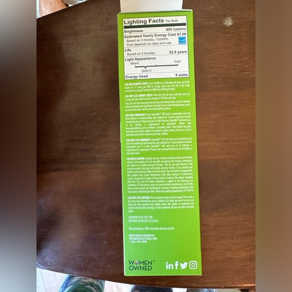 Greenlite LED Household Bulbs + Nite Energy Saving Lighting Kit - Picture 4 of 4